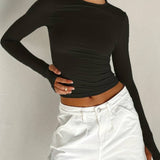 Saar™ | Basic langærmet top