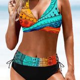 Earle | Farverig bikinibadedragt