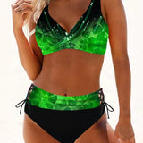 Earle | Farverig bikinibadedragt