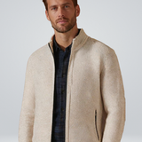 Torben | Strikket vest med ternet mønster indeni