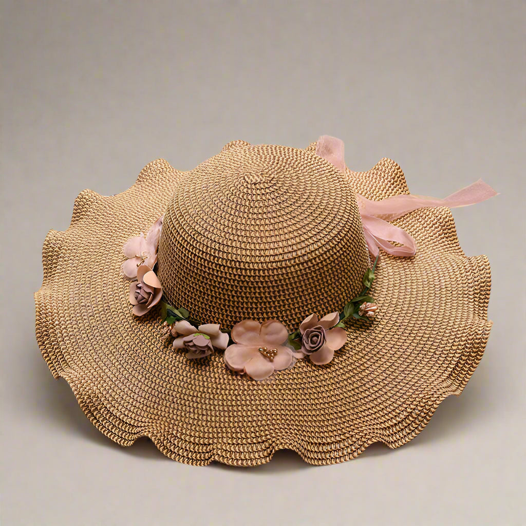 Stråblomsterhat | Boho-inspireret Elegance til Solrige Dage