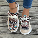 Vibeke | Stilfulde Premium Casual Sneakers med Print