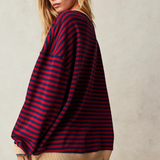 LENA | Oversized stribet sweater