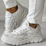 Augusta | Elegante sneakers af mesh