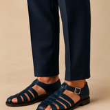 Renaud™ | Elegant lukket sandal med rem og spænde