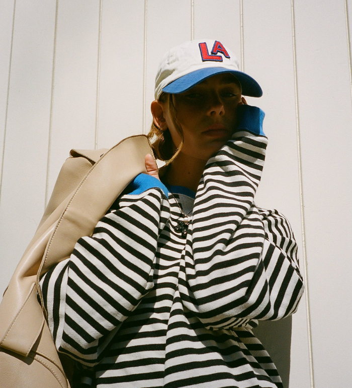 LENA | Oversized stribet sweater