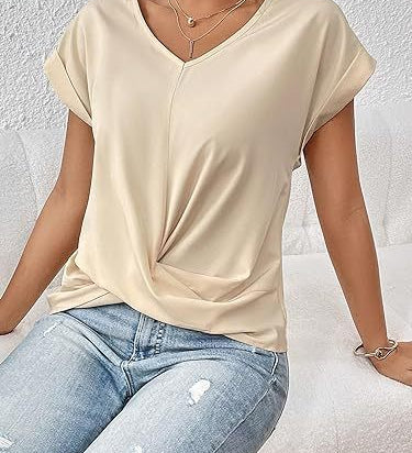 Freja | BLUSE Elegant bluse med detaljer
