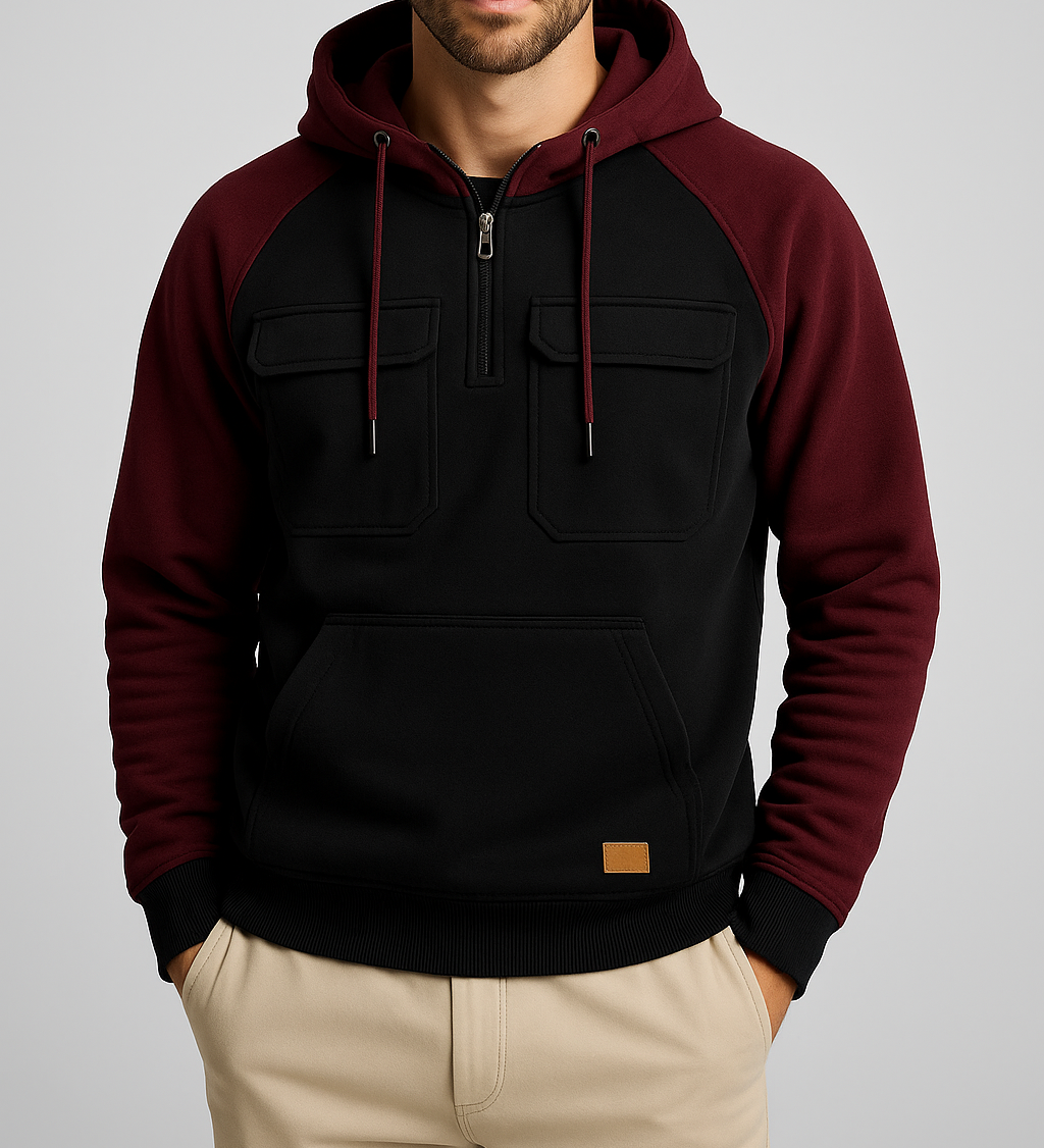 William | Multifunktionel Vinterhoodie