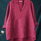 Maria™ - Linnedbluse