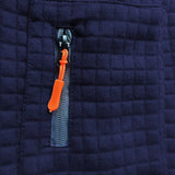 Jens | Polo i Tekstureret Stof med Ærmelomme