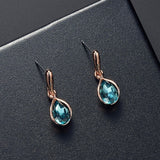 ADELIA™ SÆT | Halskæde & Øreringe med Dråbevedhæng