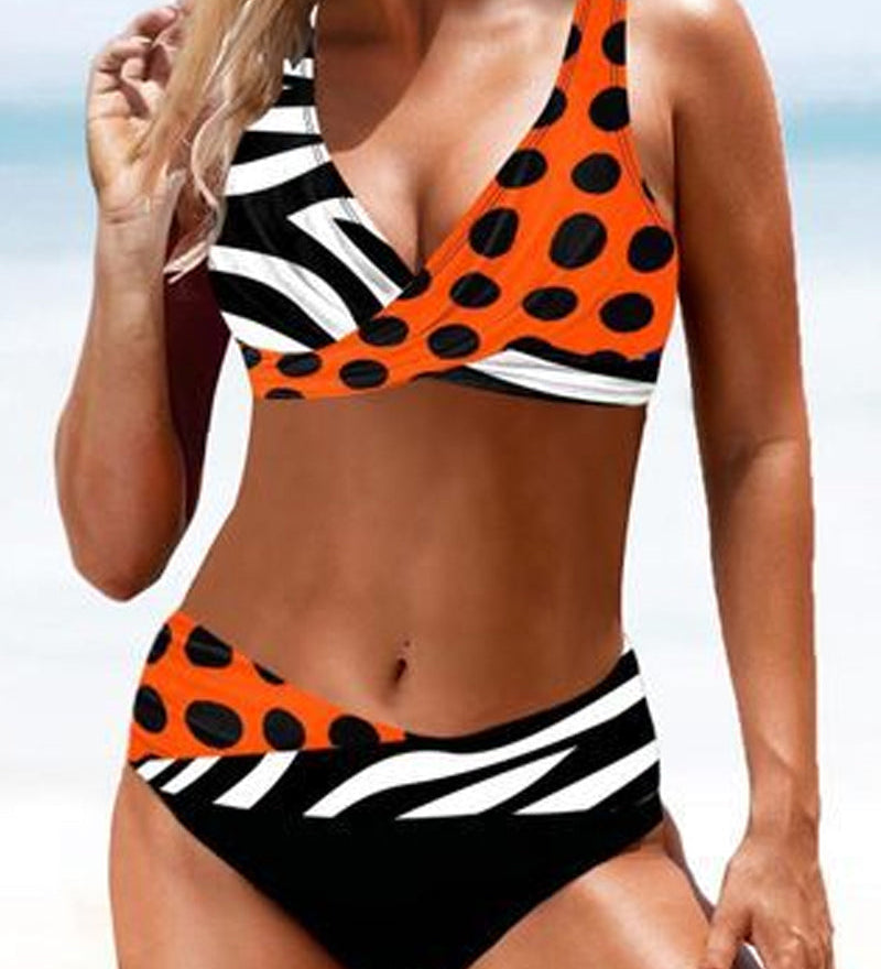 Earle | Farverig bikinibadedragt