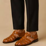 Renaud™ | Elegant lukket sandal med rem og spænde