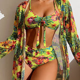 Glenda | Bikini og blomsterskørt