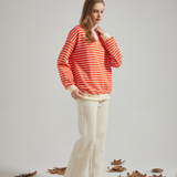 LENA | Oversized stribet sweater