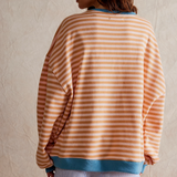 LENA | Oversized stribet sweater