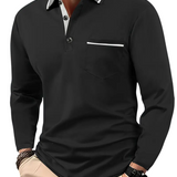 Klassisk Langærmet Polo
