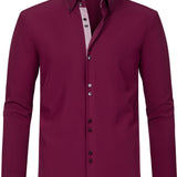 Dante | Langærmet skjorte med dobbelte knapper