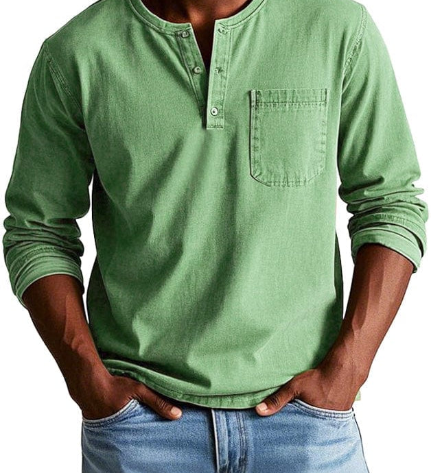 Frederik | Vintage Henley Trøje