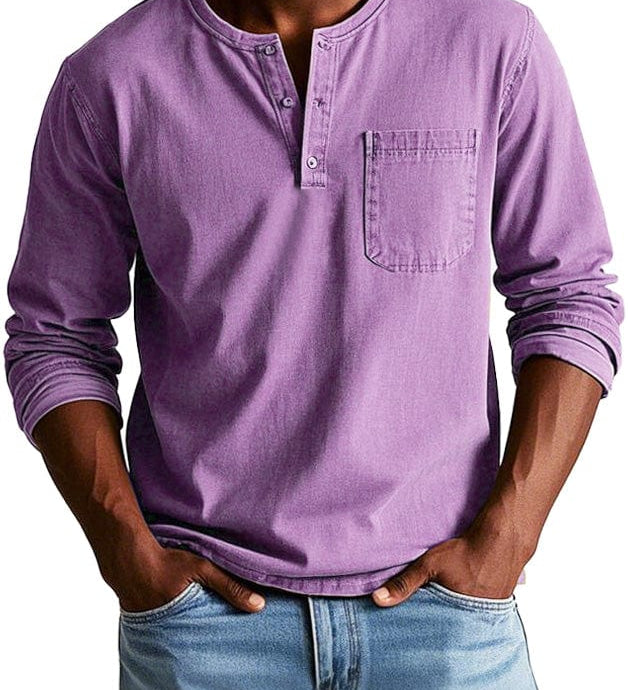 Frederik | Vintage Henley Trøje