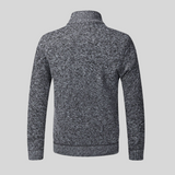 Torben | Strikket vest med ternet mønster indeni