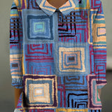 Sofia™ | Farverig og komfortabel bluse