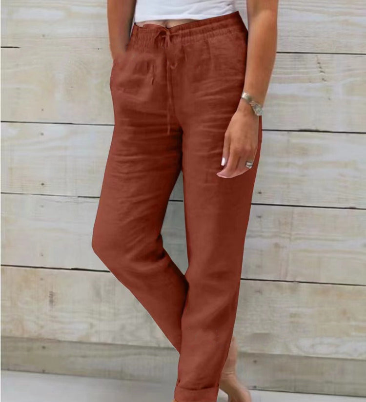 ELINE LINNEBUKSER | Let & Ubemærket Elegance