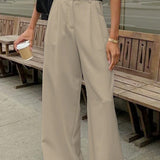 MAJA BUKSER | Høj Talje & Elegant Løstsiddende Pasform