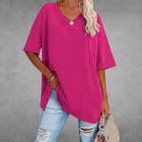 Nikita | Stilfuld Oversized V-Neck T-shirt