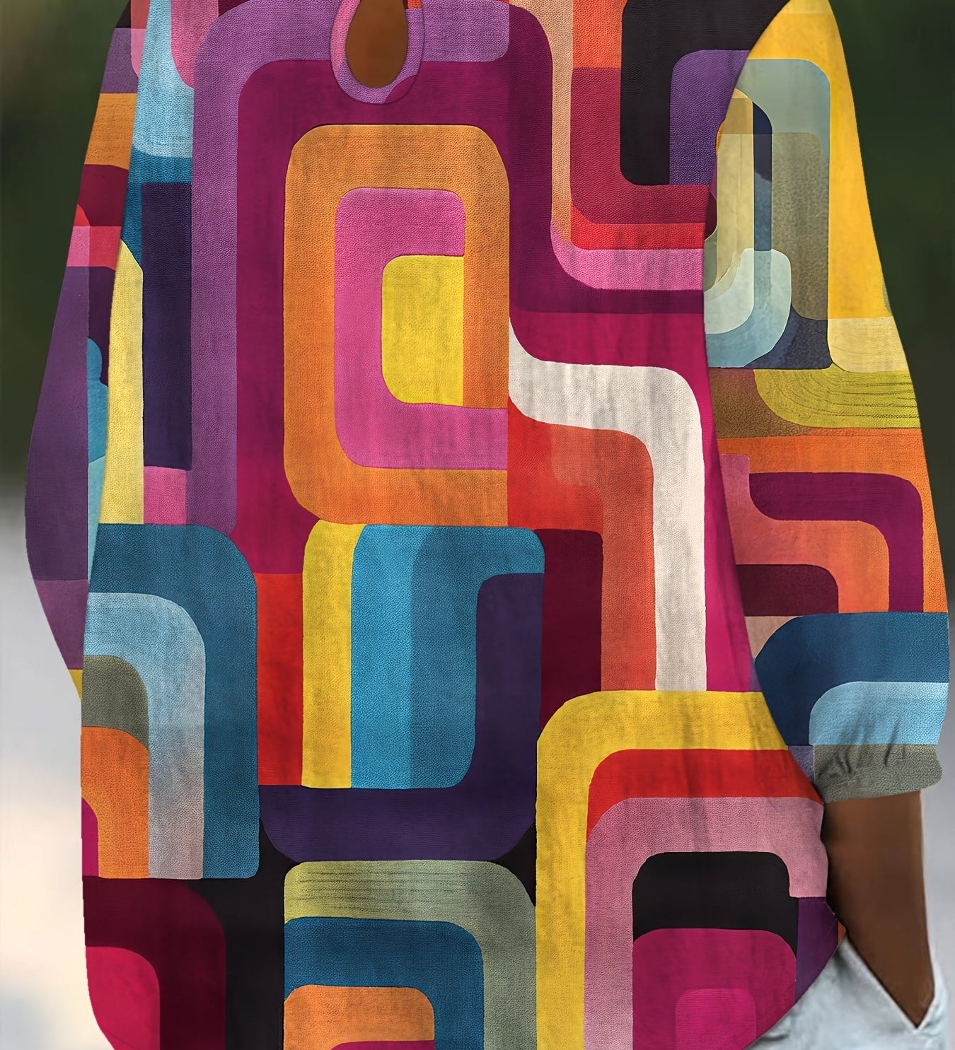 Sofia™ | Farverig og komfortabel bluse