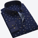 Finnick | Nautical Print Skjorte