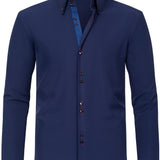 Dante | Langærmet skjorte med dobbelte knapper