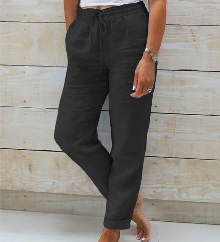 ELINE LINNEBUKSER | Let & Ubemærket Elegance