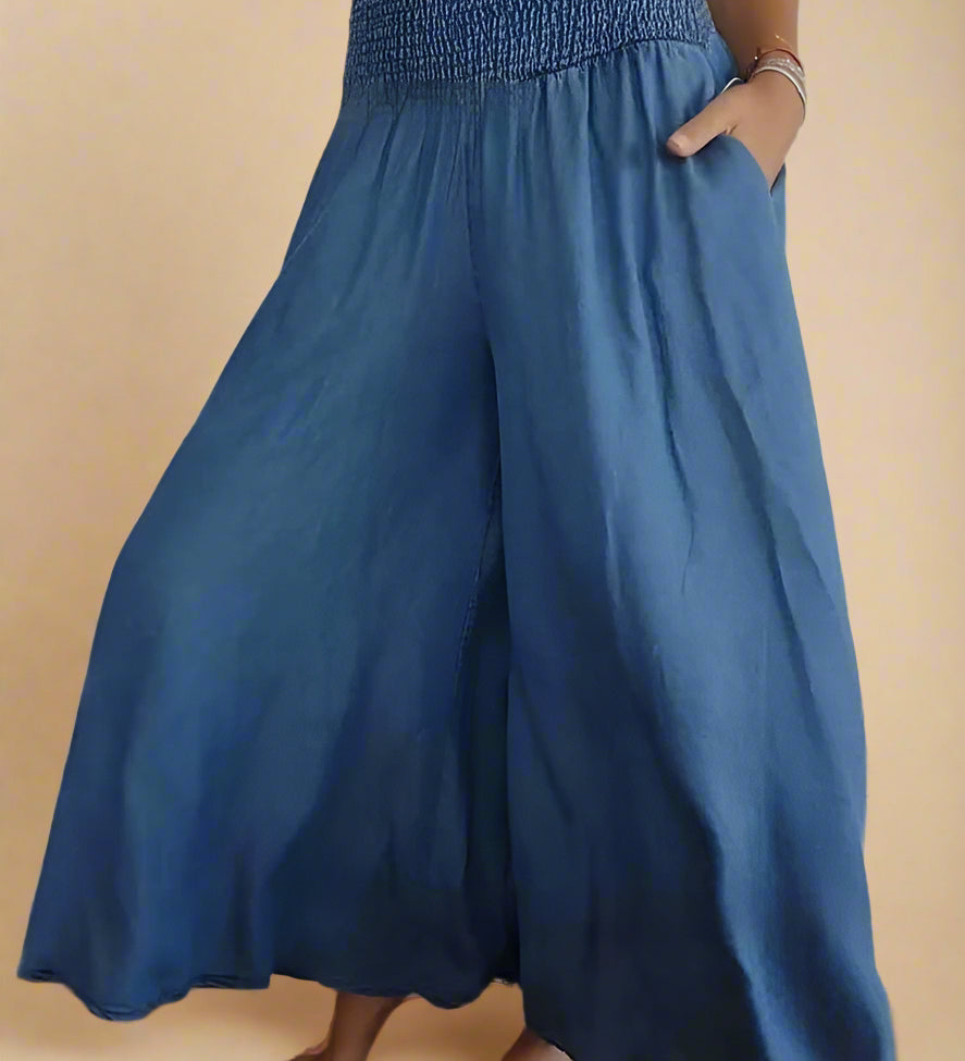 Amalia | Bukser med elastisk linning