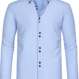 Dante | Langærmet skjorte med dobbelte knapper