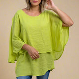 Lumiere | Luftig top med flere lag