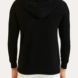 Cashmere Knit Zip Vest - Sort
