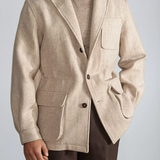 Louis | Uldjakke Beige