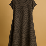 Nelia™ | Sommerkjole med rund hals og smukt print