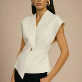 Cevalin | Top Skulpturel Silhuet med Guldspænde