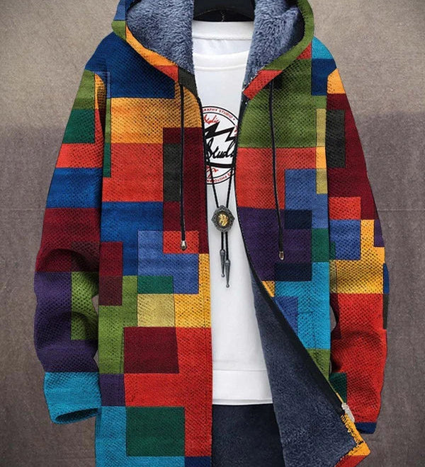 Sam | Luksuriøs Kunst-Inspireret Cardigan