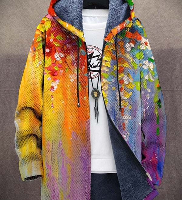 Sam | Luksuriøs Kunst-Inspireret Cardigan