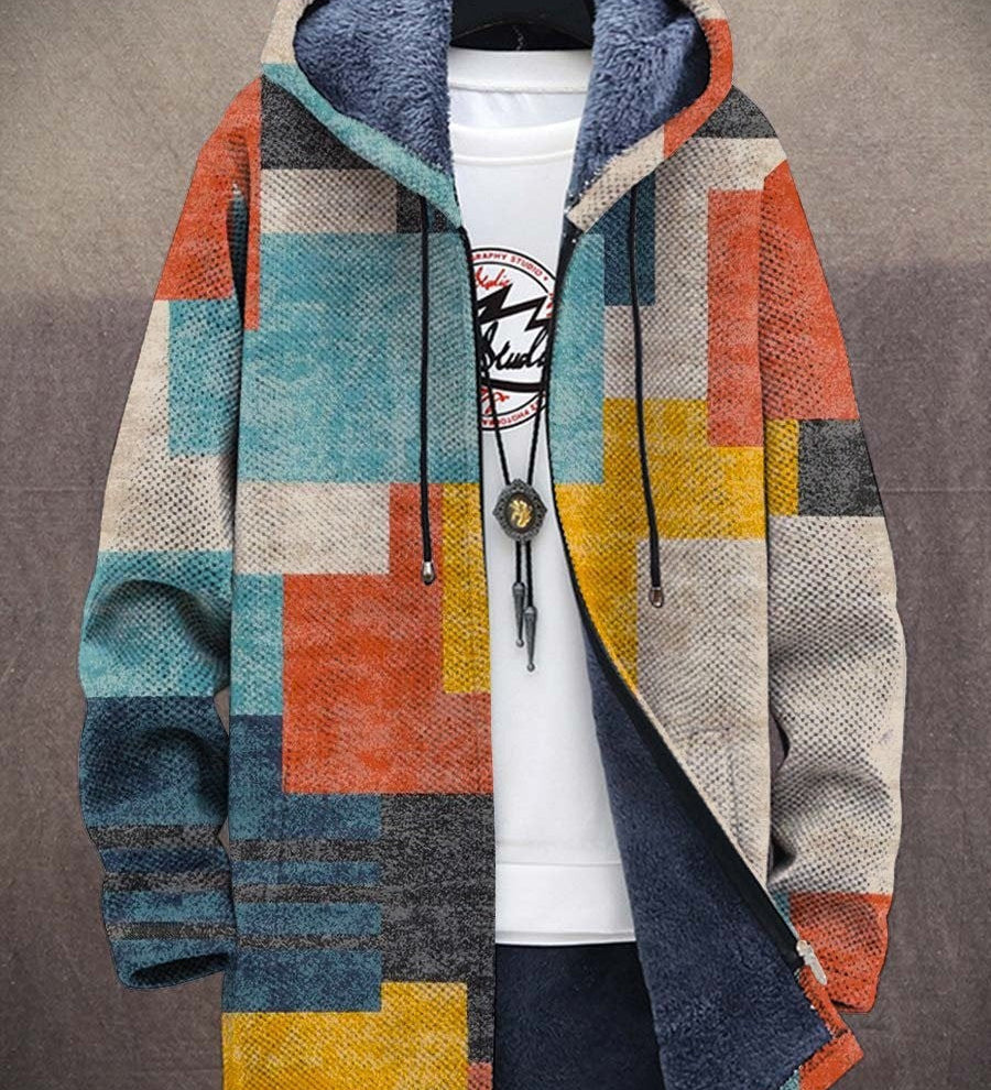 Sam | Luksuriøs Kunst-Inspireret Cardigan