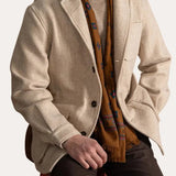 Louis | Uldjakke Beige