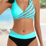 Mona | Varm bikini med print