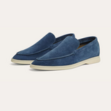 Fins Suede Loafers – Intens Blå