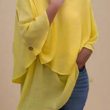 Lumiere | Luftig top med flere lag