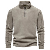 Henrik | Varm fleece krave sweatshirt