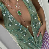 Ivanna | Glitrende Top