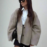 Lena | V-Hals Casual Jakke